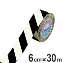蓄光シマテープ 蓄光 離けい紙 60mm幅 30m シマテープ テープ 日本製 ( 送料無料 しまテープ 縞 縞模様 白 黒 蓄光タイプ ラインテープ 注意喚起...
