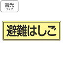 避難器具標識パネル 「 避難はしご 」 蓄光タイプ 12×36cm 横型 ( 看板 標示板 防災用品 避難器具 標識パネル 標示パネル 標示プレート 夜光 蓄光...