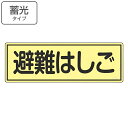 避難器具標識パネル 「 避難はしご 」 蓄光タイプ 12×36cm 横型 （ 看板 標示板 防災用品 ...