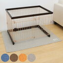 ゲージの下に敷くマット ペット用 はっ水加工 犬 猫 ( ペット 撥水加工 ゲージマット 大きめ 犬用 猫用 滑り止め お手入れ簡単 便利 おしゃれ )