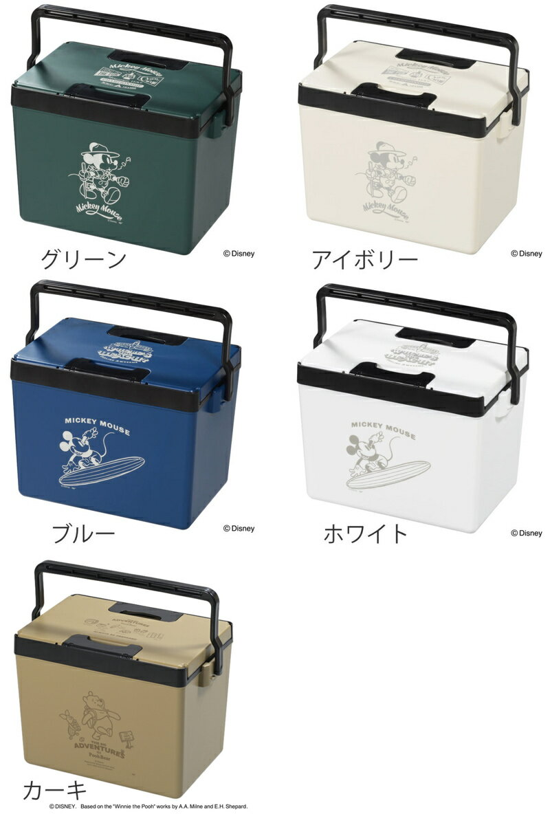 クーラーボックス 12L ディズニークールボックス2 ミッキー プーさん （ ディズニ...
