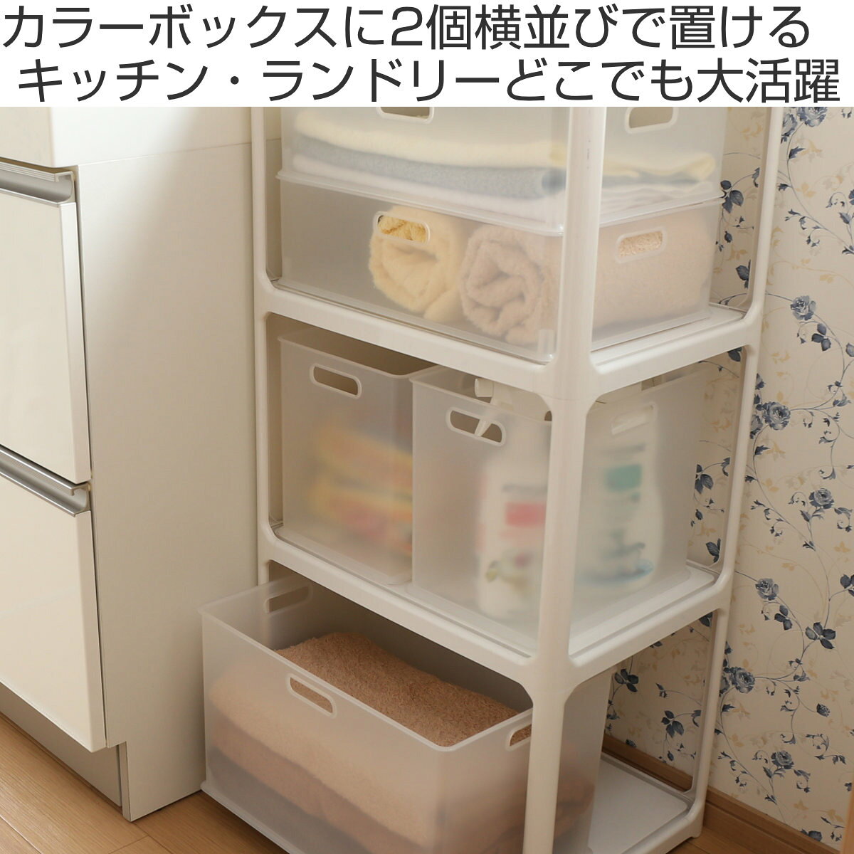 収納ボックス 収納ケース ナチュラ インボックス SD 2個セット プラスチック 日本...