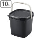 アウトドア収納ボックス 10L キャンパー6 ( 収納ボックス バケツ 10リットル 木炭入れ 収納バケツ 収納 フタ付き 収納ケース ボックス ケース 角型 ...
