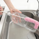 ボトルブラシ ピカピカ細口ボトル洗い ( 日本製 ボトル洗い 水筒ブラシ 水筒洗い 柄付きブラシ スポンジ ブラシ 水筒 冷水筒 ダンブラー マグボトル マイボトル ペットボトル 水だけ 細口ボトル )(3)