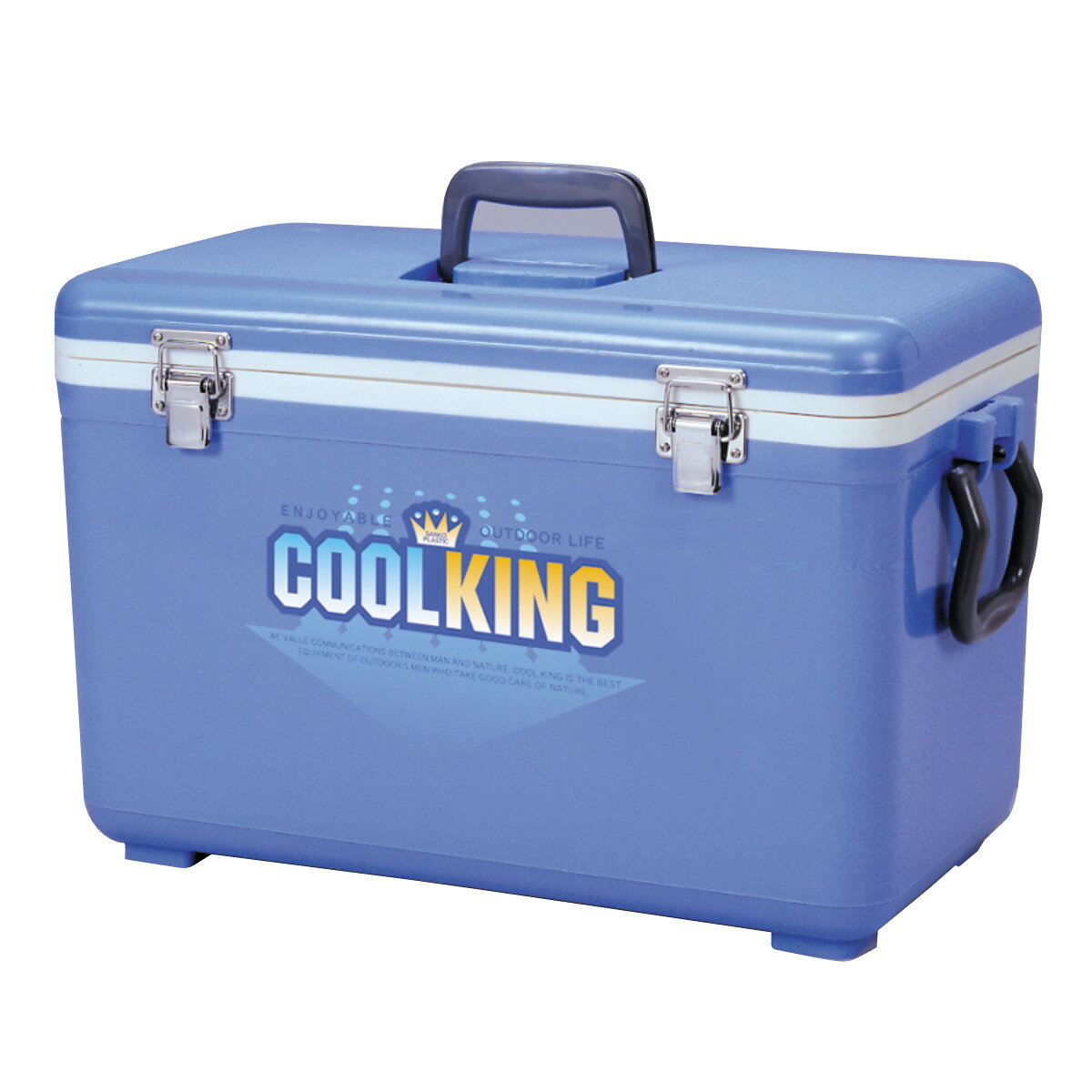 クーラーボックス 30L クールキング 30D （ 保冷 クーラーBOX 保冷ボックス クーラーバッグ 冷蔵ボックス 30リットル クーラー ボックス BOX キャンプ アウトドア ハンドル 持ち手付き ショルダー付き 抗菌加工 日本製 ） livingut-10222441 リビングート 楽天市場店 サンプル画像3
