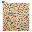 風呂敷 大判 約105cm 日本製 PATORI Happy bird 三巾 ( ふろしき 風呂敷き 大判風呂敷 エコバッグ お弁当包み フロシキ furosh...