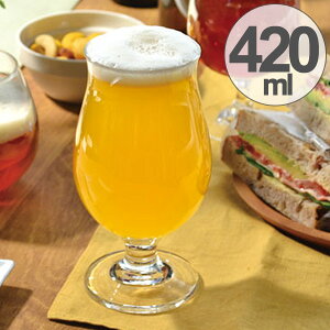 ビール　グラス　クラフトビヤーグラス　香り　420ml （ ビールグラス ガラス コップ クラフトビール ガラスコップ カップ 業務用 食洗機対応 ）