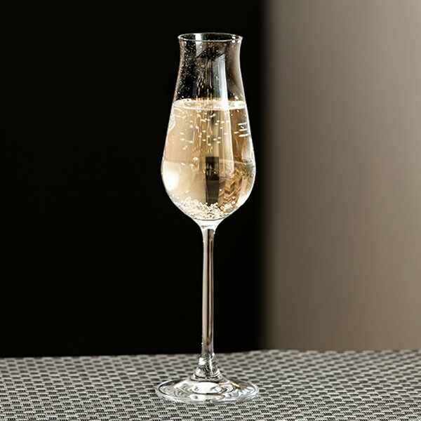 シャンパングラス 240ml DESIRE デザイアー ガラス製 （ 食洗機対応 グラス スパークリングワイン フルートグラス フルート チューリップ 型 強化ガラス シンプル 業務用 ）
