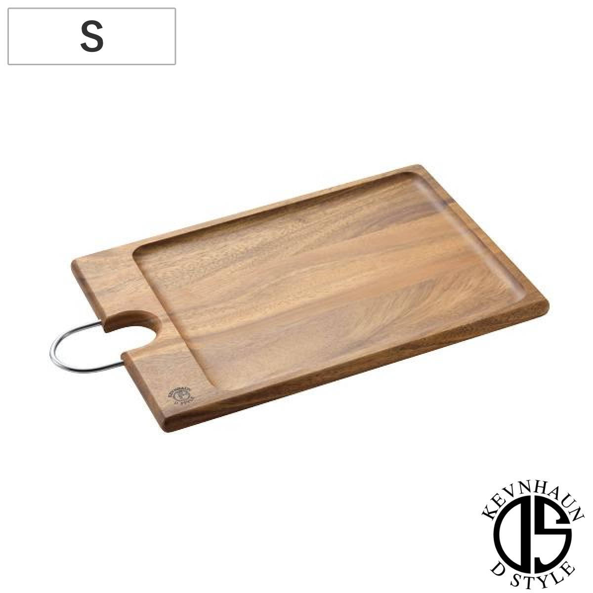 KEVNHAUN ケブンハウン カッティングボード モーニングトレイ S 35cm リバーシブル 天然木 （ 木製 トレー 角 一人用 ワンプレート まな板 お盆 トレイ 木 サービングプレート カフェ 北欧 おしゃれ ）