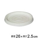 ガーデニング プランター 受け皿A 丸型 ( ガーデンパレット プランター専用皿 水受け皿 水受け 受皿 鉢皿 園芸 ガーデン 玄関 リビング オフィス )