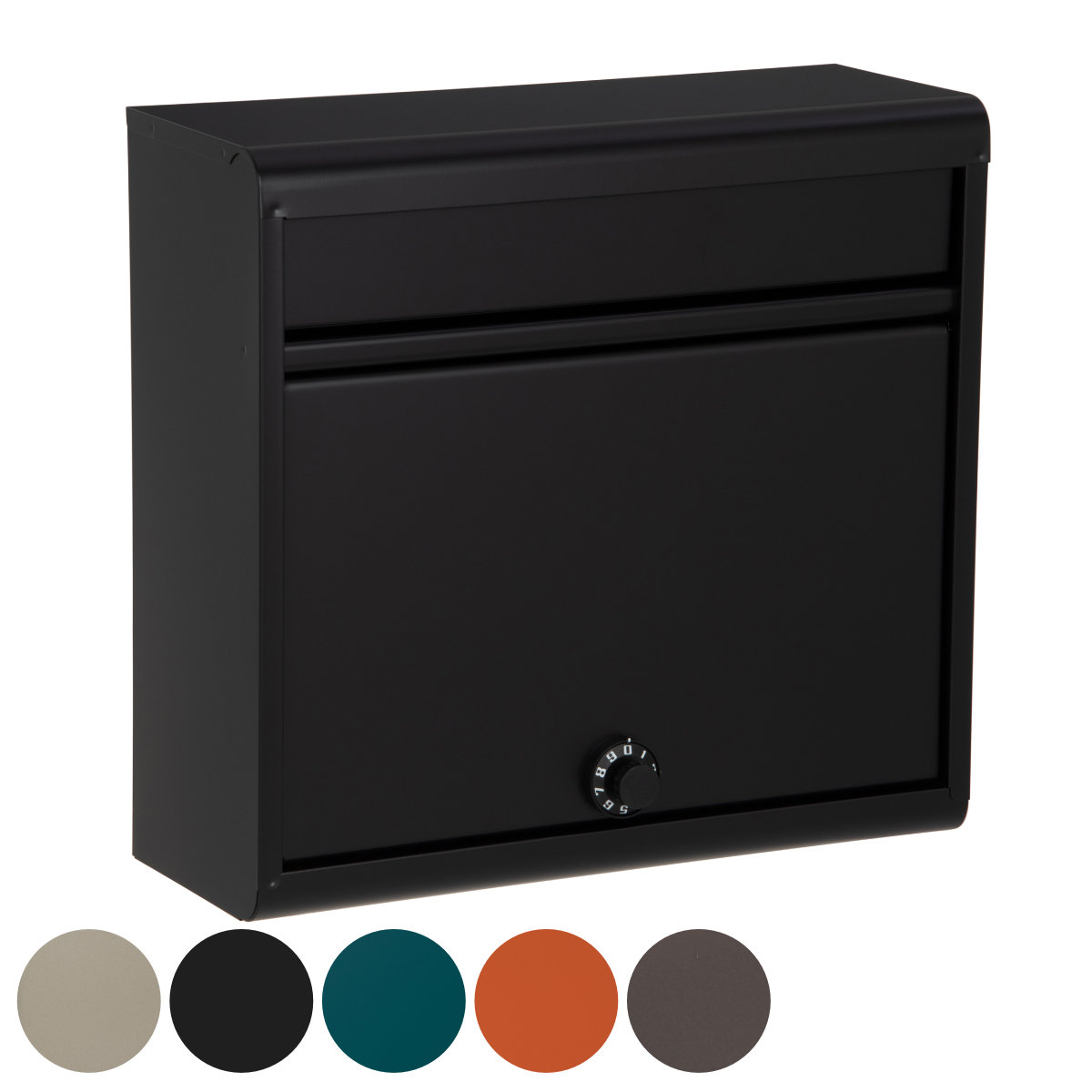 郵便ポスト 亜鉛メッキポスト ダイヤル錠 壁掛け グリーンライフ （ 郵便 郵便受け ポスト POST 新聞受..