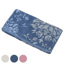 タオル DECORMUSEEプレシャス トイレタオル 約34×75cm ( フェイスタオル 手拭きタオル ハンドタオル ジャガード織 綿100 日本製 トイレ用タオル 34×75 コットン 汗拭き 花柄 紋章柄 ブルーグレー ネイビーブルー ピンク )