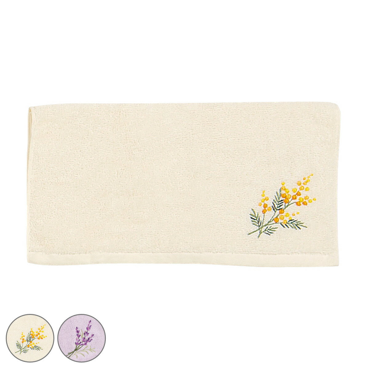 타월 33 × 75cm yorisou SDS (페이스 타올 수건 수건 면 100 코튼 꽃 자수 부드러운 데일리 타월 땀 닦아 수건 페이스 세안 부드러운 일상 사용 신생활 귀여운 선물