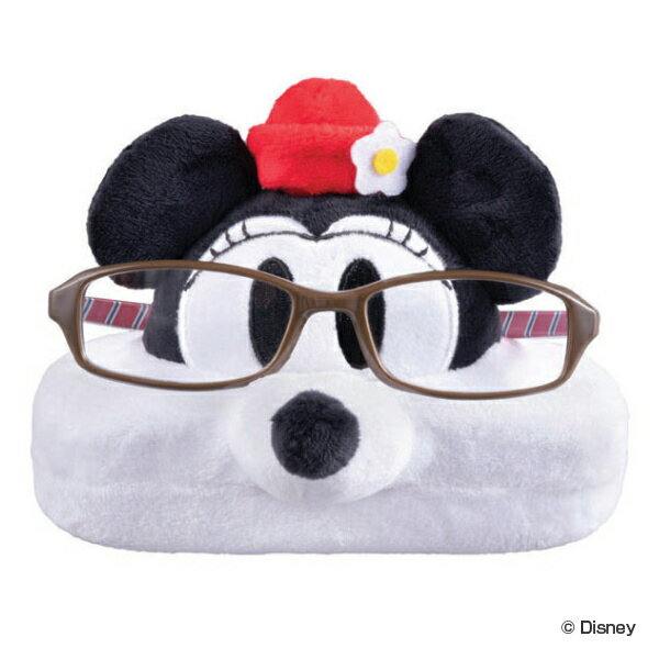 メガネスタンド ミニーマウス 眼鏡ケース 収納 ディズニー （ 眼鏡スタンド めがねスタンド メガネケース めがねケース メガネ置き 眼鏡立て メガネ入れ めがね かわいい スタンド メガネホルダー キャラクター ミニー ）