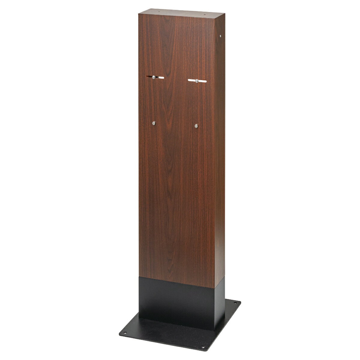 ポストスタンド GALVA ウォールナット （ ポスト専用スタンド ポスト用スタンド スタンド ポスト 郵便受け 新聞受け メールボックス 自立式 置き型 一戸建て 屋外 玄関 スタンドのみ 脚 台 ）