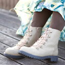ブーツ Shake In cloak トレッキングブーツ ベージュ ( シェイクインクローク 靴 23.5cm 24cm フェイクレザー レディース サイドファ...