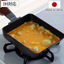 玉子焼き器 IH対応 鉄製 窒化加工 ファイバーライン 日本製 ( ガス火 IH 対応 エッグパン 卵焼き器 卵焼きフライパン 鉄製フライパン お弁当作り サビ...