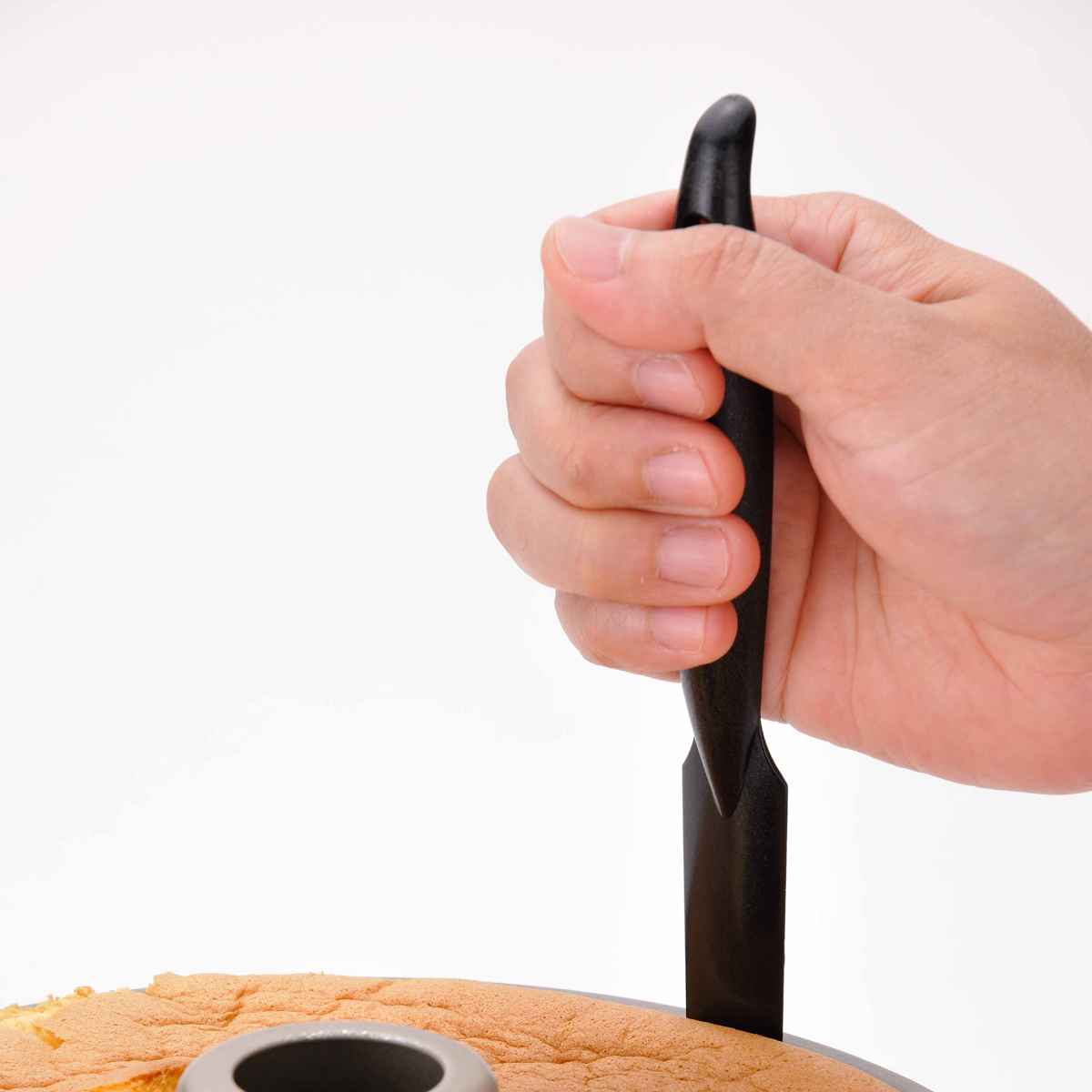 シフォンケーキナイフ 23cm プラスチック （ 食洗機対応 シフォンナイフ 製菓用品 ...