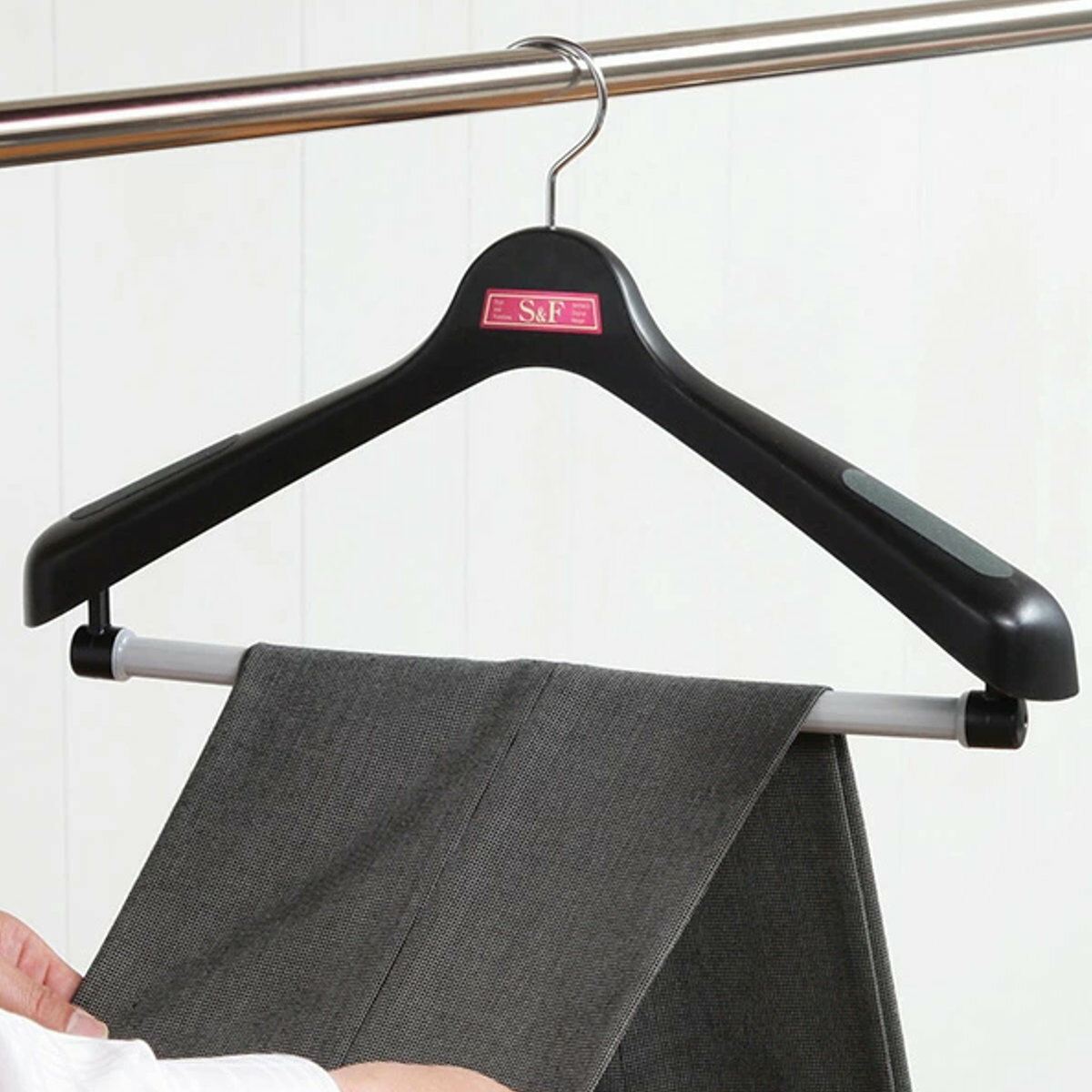 ハンガー ジャケット回転式 幅40cm ( スーツハンガー ジャケット スーツ 衣類収納 衣類 ジャケットハンガー 収納 コートハンガー ジャケット用ハンガー ...