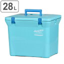 クーラーボックス 28L アクアブルー ハードタイプ ( 送料無料 クーラーBOX ハード 保冷 保温 クーラーバッグ アウトドア バーベキュー BBQ キャン...