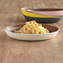 プレート オーバル 25.5cm 木目調 isso ecco ( 食洗機対応 電子レンジ対応 中皿 お皿 パスタ皿 カレー皿 防汚性 撥水性 軽い 割れにくい ...