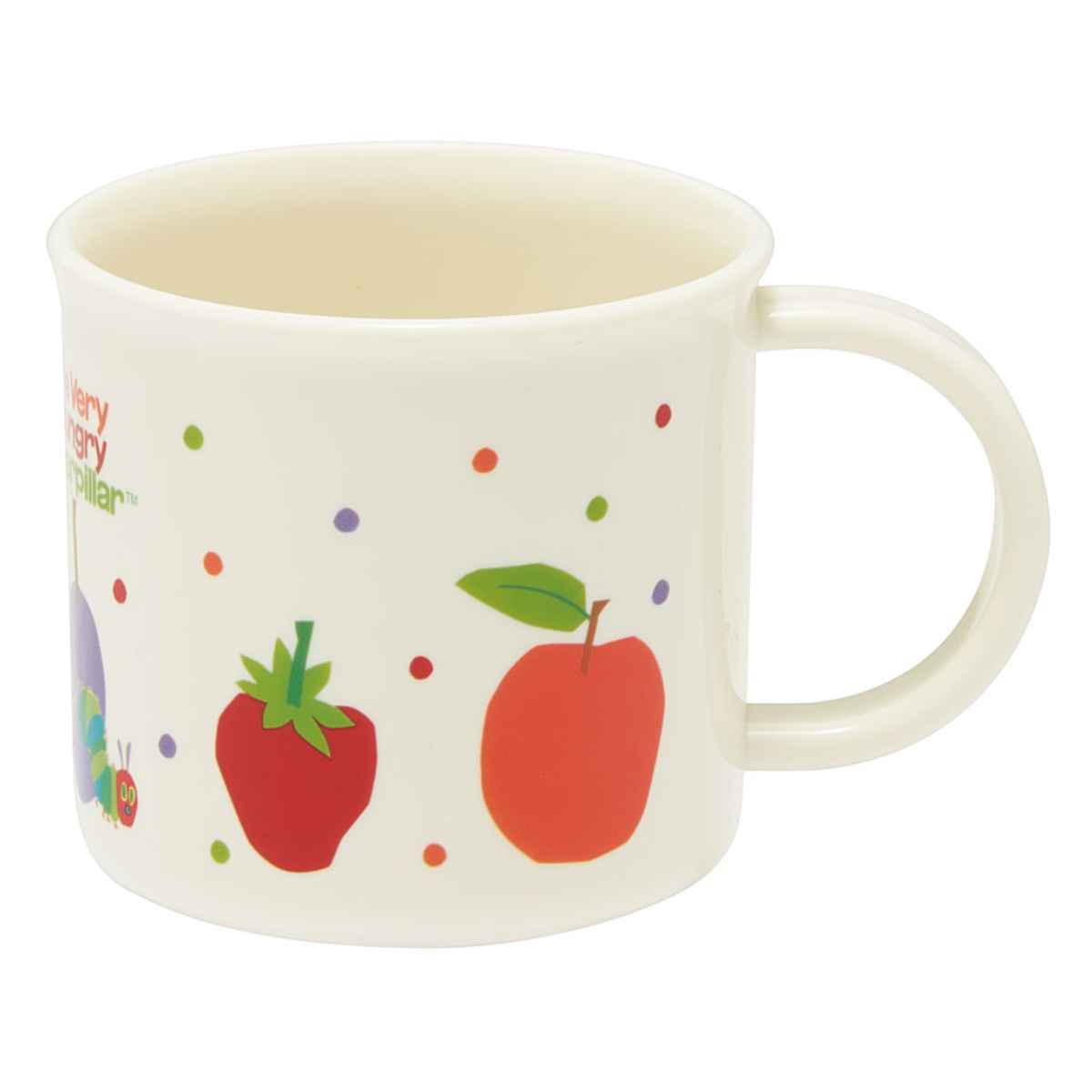 コップ プラスチック 抗菌 200ml はらぺこあおむし （ 食洗機対応 レンジ対応 プラカップ AG 子供 食洗機OK レンジOK 幼稚園 保育園 子供用 お弁当 うがい 割れない キッズ ）