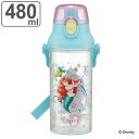 水筒 480ml 食洗機対応プラクリアボトル アリエル24 ( アリエル 食洗機対応 直飲み プラボトル プラスチック ワンプッシュ ボトル 軽量 日本製 キッ...