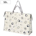 特大レジャーバッグ50L SNOOPY ( スヌーピー エコバッグ マチ付き バッグ かばん 鞄 買い物バッグ ショッピングバッグ レジャーバッグ 特大 大きめ )
