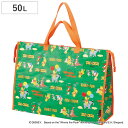 特大レジャーバッグ50L レトロプー ( ディズニー くまのプーさん プーさん エコバッグ マチ付き バッグ かばん 鞄 買い物バッグ ショッピングバッグ レジャーバッグ 特大 大きめ )