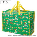 特大レジャーバッグ110L レトロプー ( ディズニー くまのプーさん プーさん エコバッグ マチ付き バッグ かばん 鞄 買い物バッグ ショッピングバッグ レジャーバッグ 特大 大きめ )