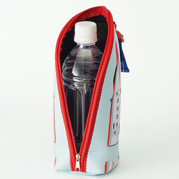 ペットボトルカバー　保冷カバー　プラレール　こまち　500ml用 （ ペットボトルケース ペットボトルホルダー 保冷ボトルケース ）