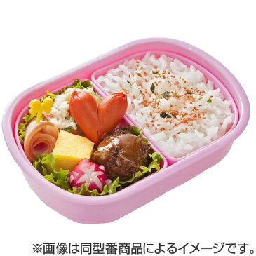 お弁当箱 小判型 マイメロディ ハートチェリー 360ml 子供用 キャラクター ( 弁当箱 ランチボックス プラスチック 子供用お弁当箱 タイトランチボックス 1段 食洗機対応 マイメロ グッズ サンリオ ランチグッズ )