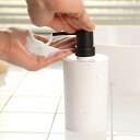 ディスペンサー 泡 360ml PasPu 泡タイプ おしゃれ 手洗い ハンドソープ ( 泡ハンドソープ 詰替えボトル 液体石けん 詰め替え ボトル 詰替え 洗顔 ムースボトル プラスチック 丸型 丸 洗面用品 洗面グッズ 白 ホワイト )