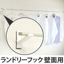 室内物干し ランドリーフック 壁面用タイプ ( 送料無料 部屋干し 壁 室内物干し 室内物干 室内 物干し 洗濯 洗濯物干し 洗濯用品 省スペース )
