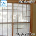 障子 レース 約 100×200cm 2枚入り ミラー効果 張り替え簡単 当店オリジナル商品 （ ミラーレース お部屋 明るい 和室 破れにくい レースの障子 日光 日差し 採光 反射 布 断熱 断熱効果 両面テープ 丈夫 かんたん 貼り替え 半間 ）