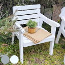 ベンチ 天然木製ベンチ 幅60cm Elan エラン ( 木製 屋外 ウッドチェア ウッドベンチ 庭 バルコニー 1人掛け 天然木 庭先 ガーデンファーニチャー...