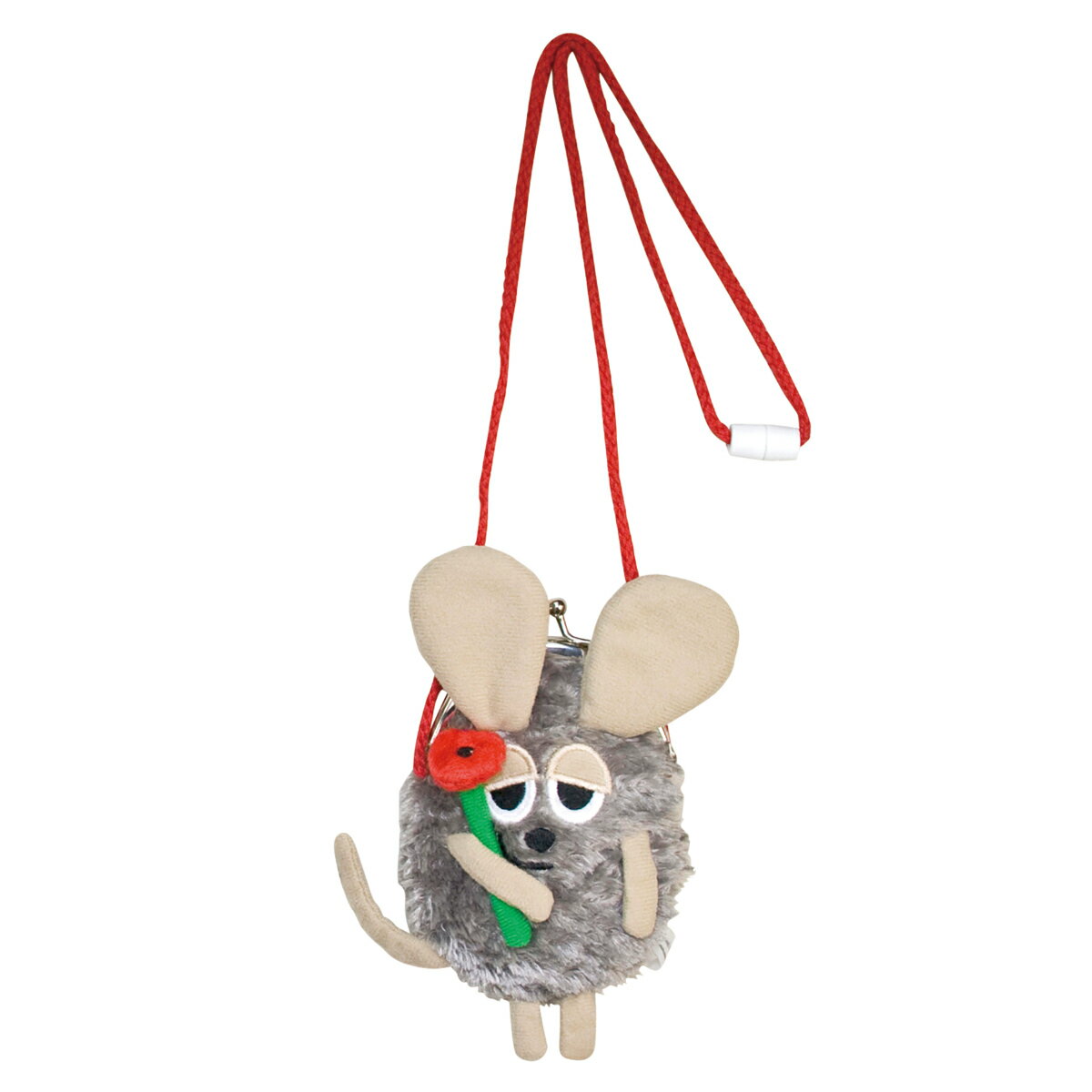 ショルダーポーチ フレデリック レオ・レオニ がま口 （ ポシェット 絵本キャラクター 小物入れ 雑貨 インテリア グッズ プレゼント ギフト かわいい ポーチ ショルダーバッグ キャラクター インテリア雑貨 癒しグッズ キャラグッズ ）のサムネイル