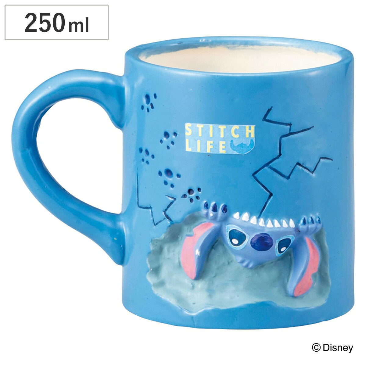マグカップ いたずらマグカップ スティッチ （ 250ml 磁器 マグ マグコップ カップ キャラクター リロ＆スティッチ ディズニー キャラ 食器 かわいい ）