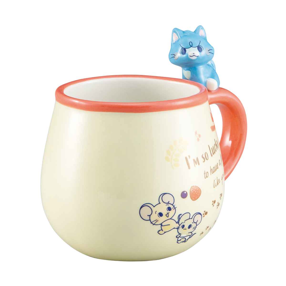 マグカップ フィギュア付きマグ ベーカリー とむとじぇりーごっこ （ 340ml 磁器 マグ マグコップ カップ 食器 トムとジェリー キャラクター かわいい おしゃれ プレゼント ） livingut-10241725 リビングート 楽天市場店 サンプル画像3