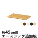 エースラック カラーラック専用 移動棚 45cm用 ( オープンラック フリーラック ラック 収納棚 棚 カラーボックス 木製 書棚 大容量 シェルフ シンプル 収納ラック 多目的ラック )