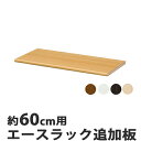 エースラック カラーラック専用 移動棚 60cm用 ( オープンラック フリーラック ラック 収納棚 棚 カラーボックス 木製 書棚 大容量 シェルフ シンプル 収納ラック 多目的ラック )