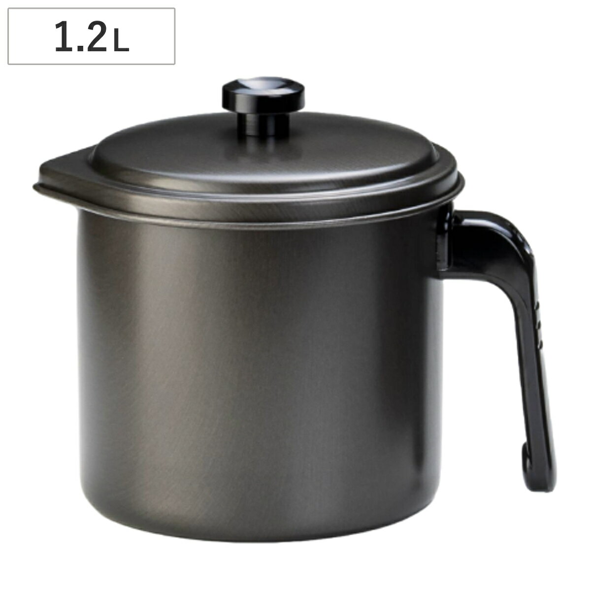 オイルポット 1.2L プレシャス フッ素加工 （ 日本製 油こし器 油濾過 油ポット オイルストッカー 油濾し メッシュ …