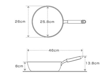 フライパン スゴ軽 槌目鉄深型フライパン 26cm IH対応 （ ガス火対応 鉄フライパン 深型フライパン 26センチ 鉄製フライパン 炒め鍋 いため鍋 軽量 槌目鍋 ディープパン 空焚き不要 オール熱源対応 ）