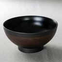 麺鉢 18cm ONES 千筋 栃木目 プラスチック製 ( 食洗機対応 電子レンジ対応 椀 深型 鉢 丼 プラスチック 食器 ボウル ラーメン鉢 スープ 深鉢 うつわ 日本製 )