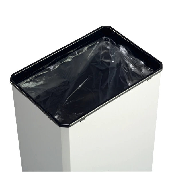 屋内用ゴミ箱 業務用ダストボックス 23L ステンフタ ステンターンボックス Sサイズ ( 法人限定 屋内用 スイング 業務用 ゴミ箱 ごみ箱 ステンレス製 ごみばこ ステンレス 23リットル オフィス 事務所 日本製 ) [3]