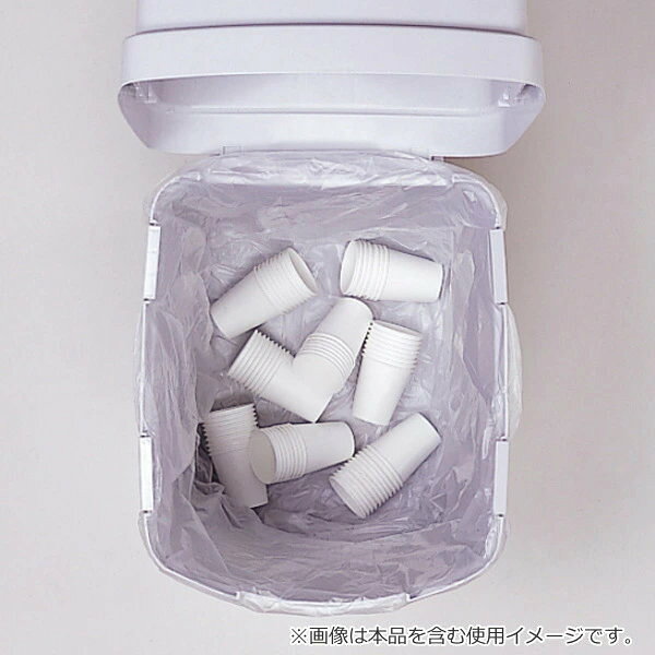 業務用 ゴミ袋 95Lカップ回収容器専用袋 500枚入 （ 法人限定 ごみ袋 95リットル ...