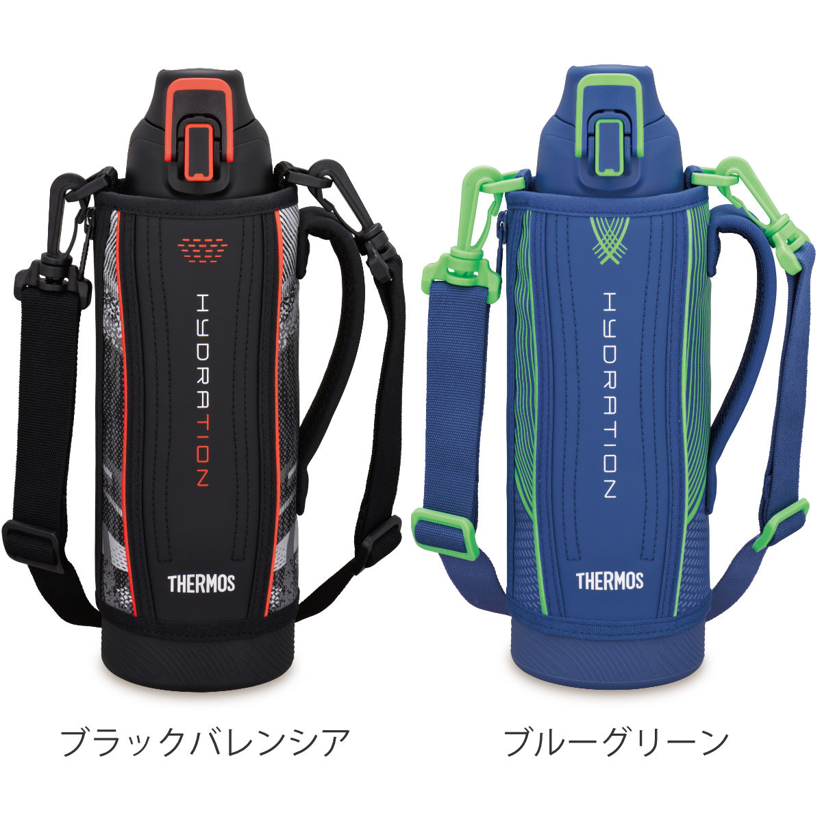 サーモス 水筒 1L ステンレス 直飲み 真空断熱スポーツボトル FHT-1002F （ THERMOS 保冷専用 ワンタッチ ステンレスボトル スポーツドリンク対応 大容量 軽量 ワンプッシュ 魔法瓶 スポーツ飲料対応 スポーツボトル 子供 ） 2