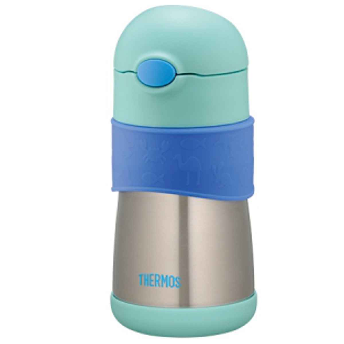 子供用水筒 サーモス THERMOS 真空断熱ベビーストローマグ 290ml FFH-290ST （ ステンレスマグ ストロー付 トレーニングマグ thermos ベビー用マグ 赤ちゃん用マグ ストローマグ トレーニングカップ ）