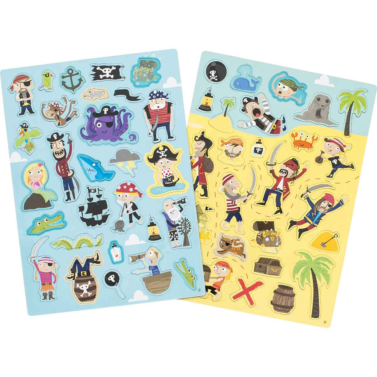 おもちゃ マグネットバッグ 海賊 （ 知育玩具 玩具 磁石 マグネット かいぞく 子供 幼児 キッズ 3歳 男の子 女の子 オモチャ 知育 マグネットシート コンパクト 持ち運び プレゼント ギフト ） 3