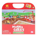 おもちゃ マグネットバッグ 働くクルマ ( 知育玩具 玩具 磁石 マグネット 働く車 子供 幼児 キッズ 3歳 男の子 女の子 オモチャ 知育 マグネットシート...
